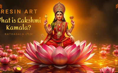 What is Lakshmi Kamala? The Divine Resin Art Base for Goddess Lakshmi