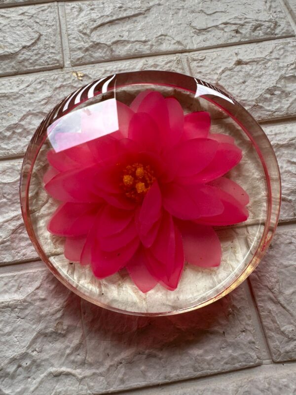 Lakshmi Kamal Flower Idol Stand for Pooja Room