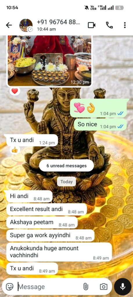 Lakshmi Peeta Testimonials