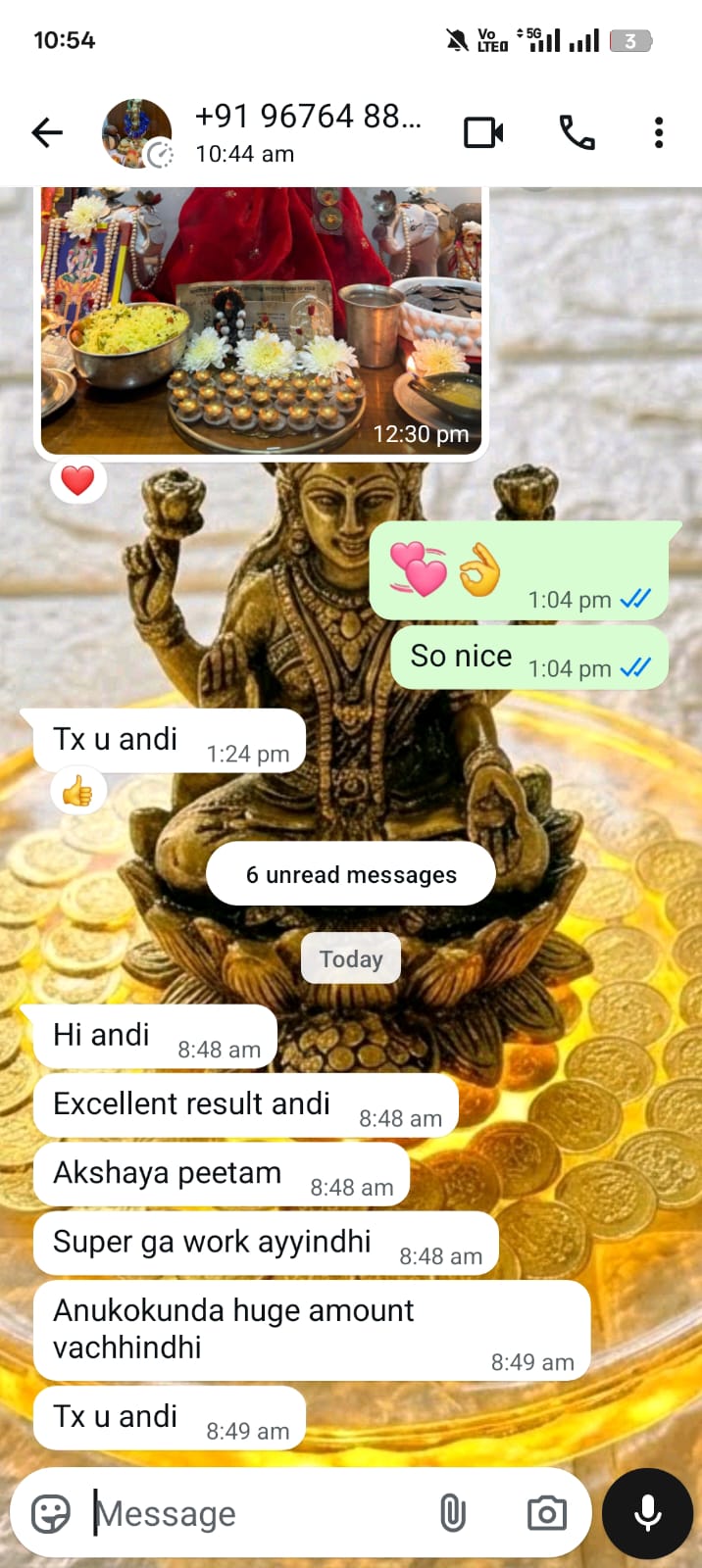 Lakshmi Peeta Testimonials