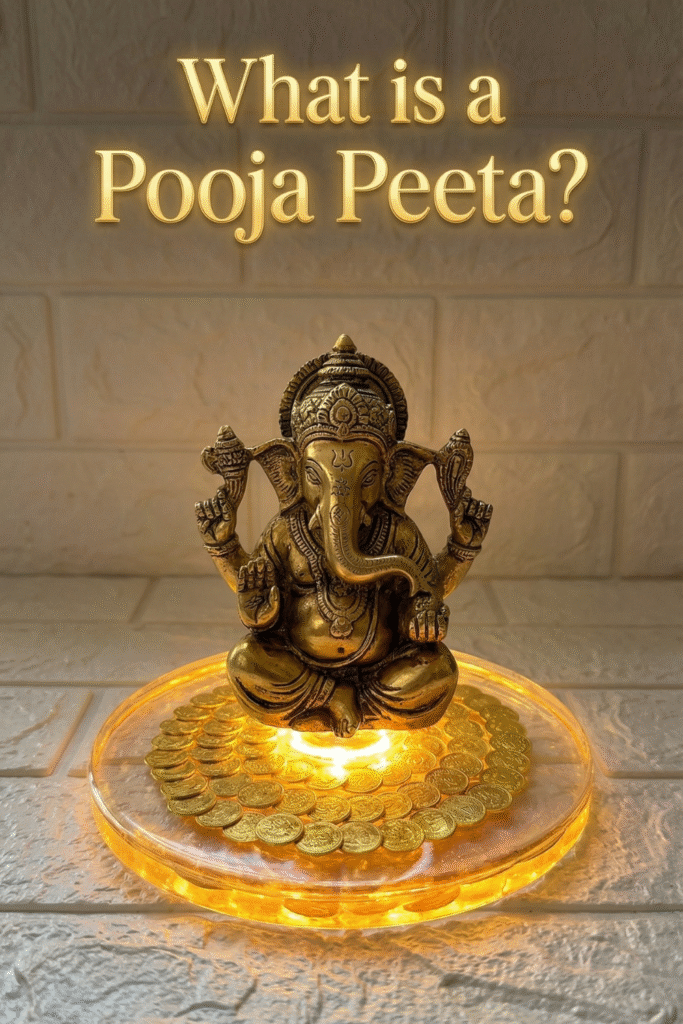 What is a Pooja Peeta